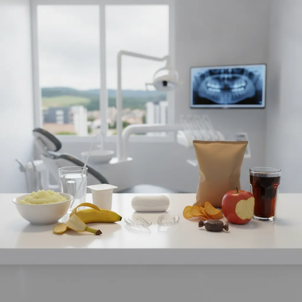 Invisalign: quais alimentos evitar durante o tratamento em Indaial