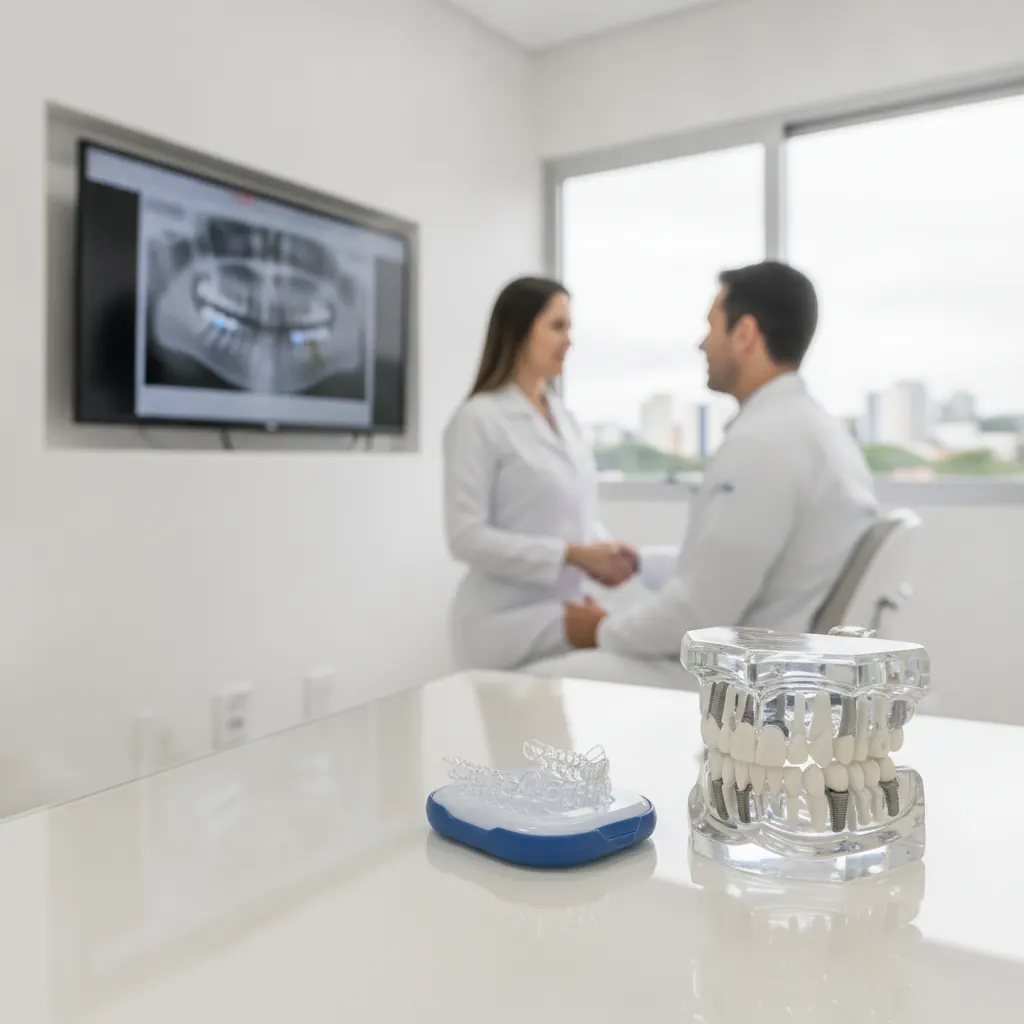 Tipos de Prótese sobre Implante Dentário em Indaial